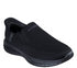 Pantofi sport, barbati, SKECHERS SLIP-INS SLADE DEACON 210887-BBK negru, textil